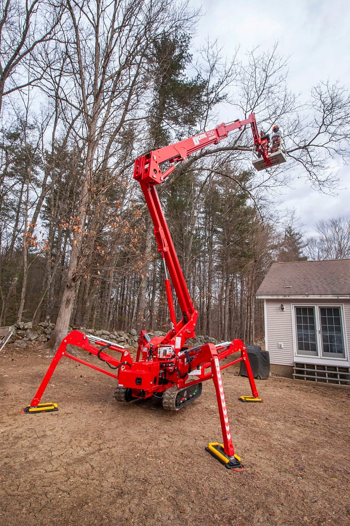 We are now to trim trees that may be hanging over your house.